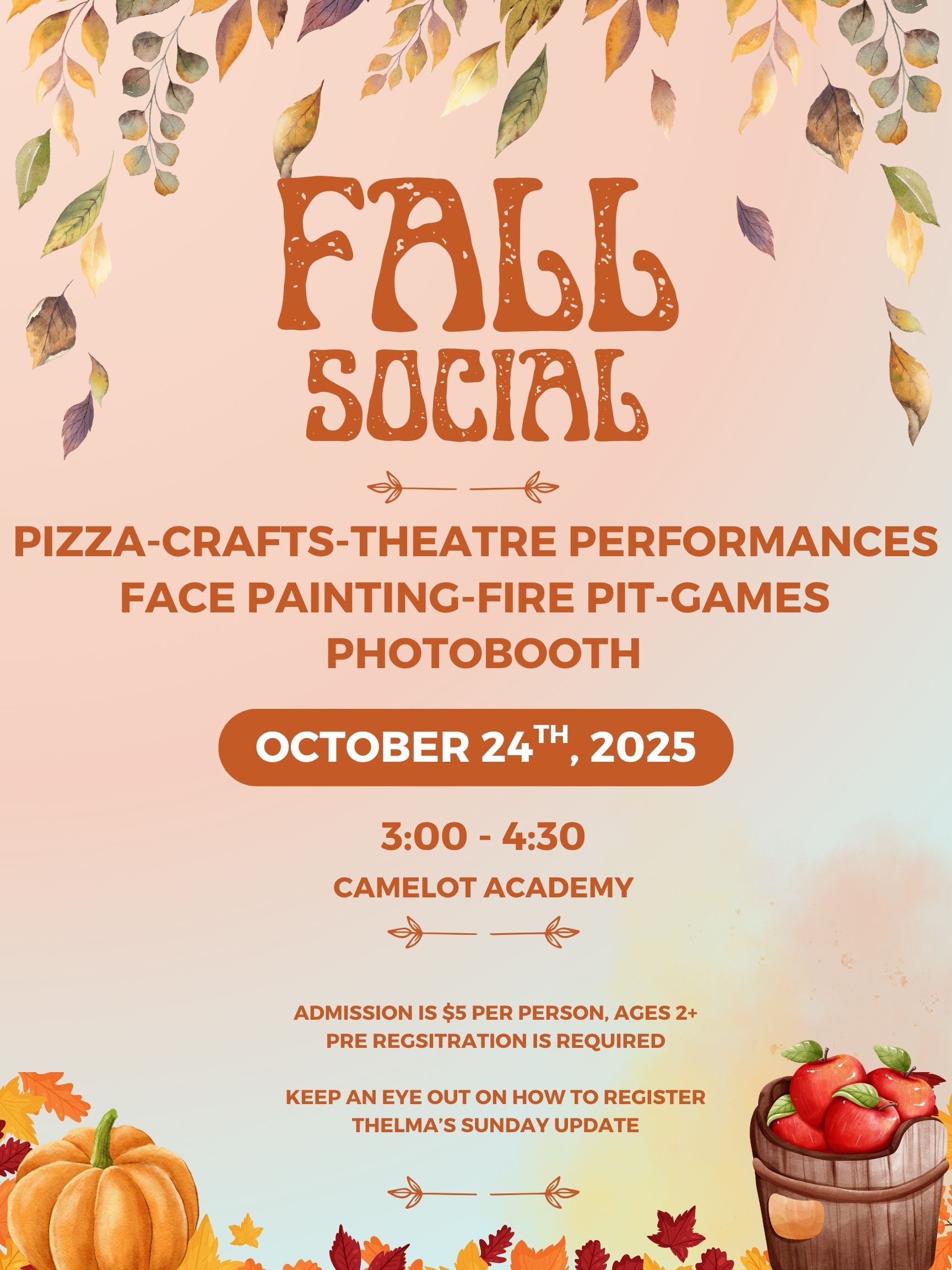 Camelot Academy Fall Social